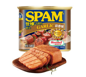 世棒午餐肉蒜味340g