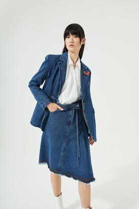 牛仔半裙