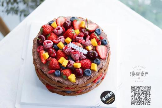 【生日蛋糕】巧克力裸蛋糕 商品图0