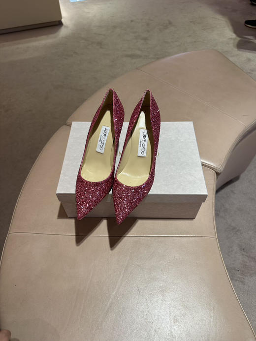 Jimmy Choo 粉闪8.5cm高跟鞋 目前36码起 下单找码 商品图2