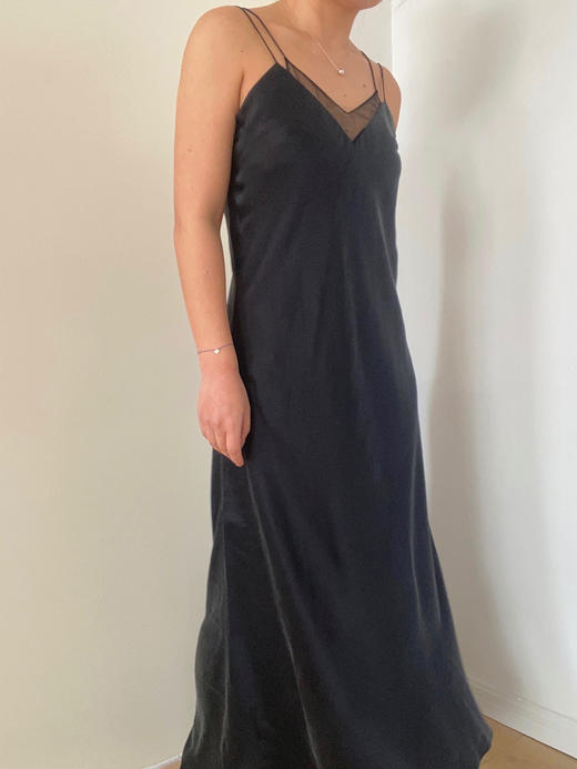 LCM｜Midnight Tulip Dress [ 细带真丝长裙 ] 【定制尺码加收10%定制费】 商品图7