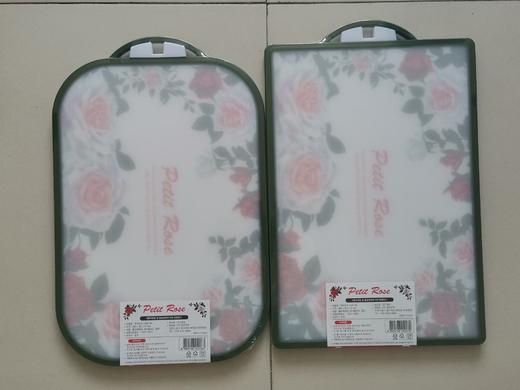 【中欧班列精选】韩国ELI玫瑰菜板 原装进口纳米银防霉磨砂防滑加厚塑料案板 商品图2