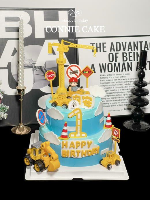 【1408】双层吊车挖掘机 商品图1