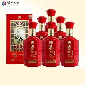 （六支装）泸州贡珍藏9 泸州老窖出品浓香型白酒52度500ml/瓶