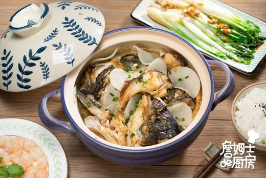 鲜天麻鱼头煲 商品图0