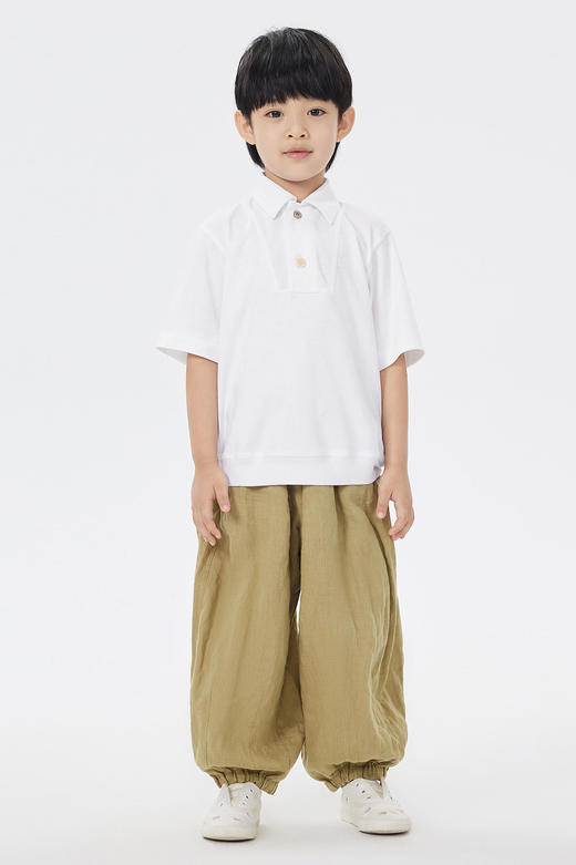 jnby  23年高支亚麻亲肤舒适阔腿长裤  1N3E13390 商品图0