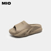 MIO米奥夏季拼色松糕厚底一字拖时尚潮流防滑居家情侣拖鞋男款M233132502 商品缩略图2