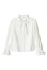 TT.COLOR 花边领系带白色上衣 5023 商品缩略图4