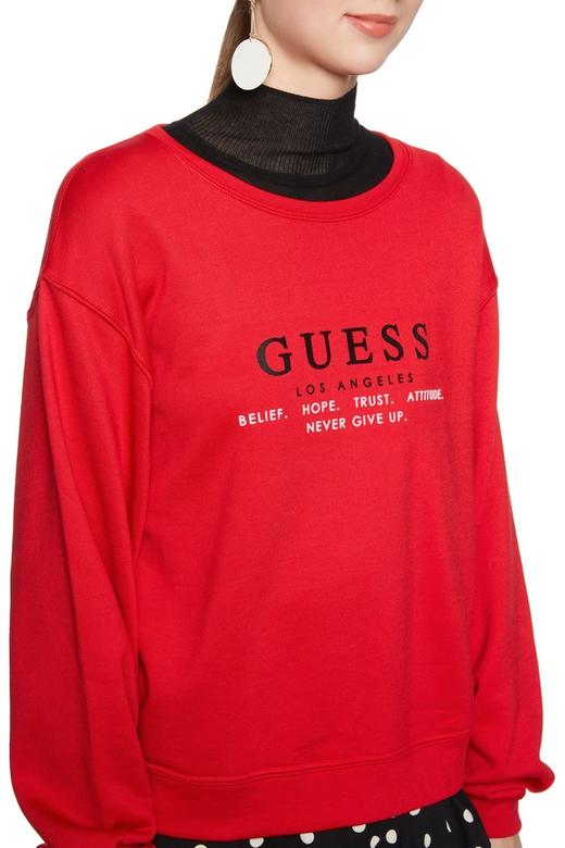 Guess 字母logo红色套头上衣 5264 商品图2