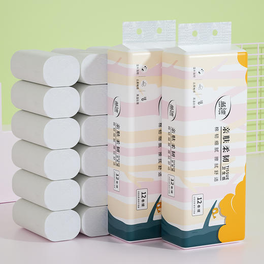 蓝漂Lam pure 白色扁卷12卷装LP-23808 商品图2