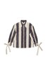 URBAN REVIVO 绑带袖口条纹衬衫 5185 商品缩略图4