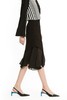 SINGLY 黑色雪纺拼接鱼尾裙 1189 商品缩略图1