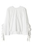 JNBY江南布衣 褶裥飘带饰白色上衣 5665 商品缩略图4