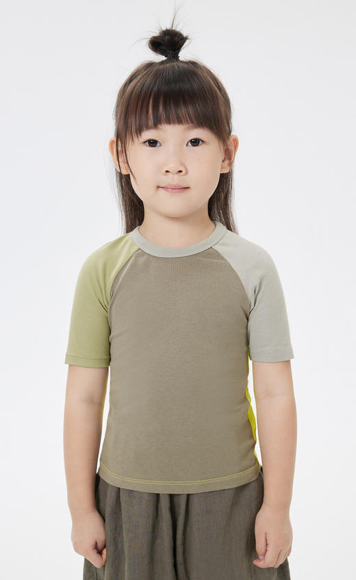 jnby  23年春款  长绒棉舒适简约短袖T恤   1N3111770 商品图6