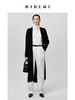 HIDEMI 美利奴羊毛系列慵懒系廓形针织长款外套 黑色/灰色/乳白色 商品缩略图0