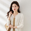 早春新款，女装圆领针织开衫薄款短外套小个子上衣CC-ABS7116 商品缩略图5