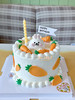 胡萝卜小兔子立体手绘蛋糕 商品缩略图0