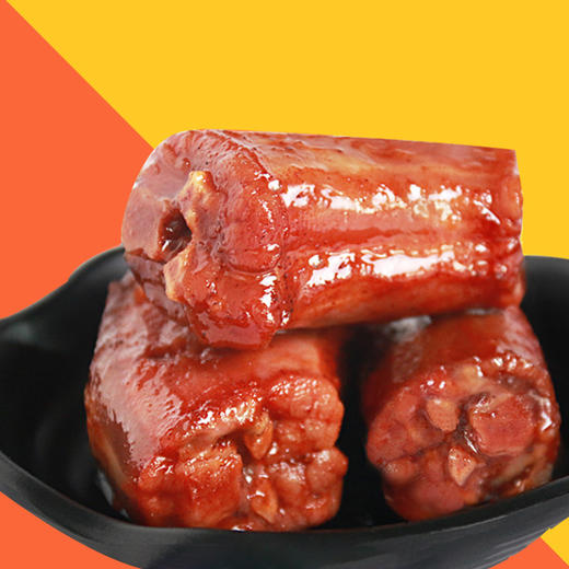 自营（月亮湾）-虎皮烤脖42克/根×11根 风干脖子 卤味手撕烤脖 商品图3