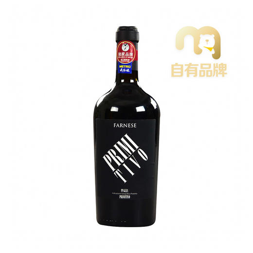 MC 麦德龙 普瑞米蒂沃红葡萄酒 750ml 商品图0