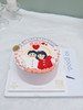 1027CAKE |  手绘蛋糕 ins风 双人手绘 周年 商品缩略图2