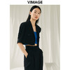 VIMAGE纬漫纪春季新款时尚百搭短款外套女V1903523 商品缩略图3