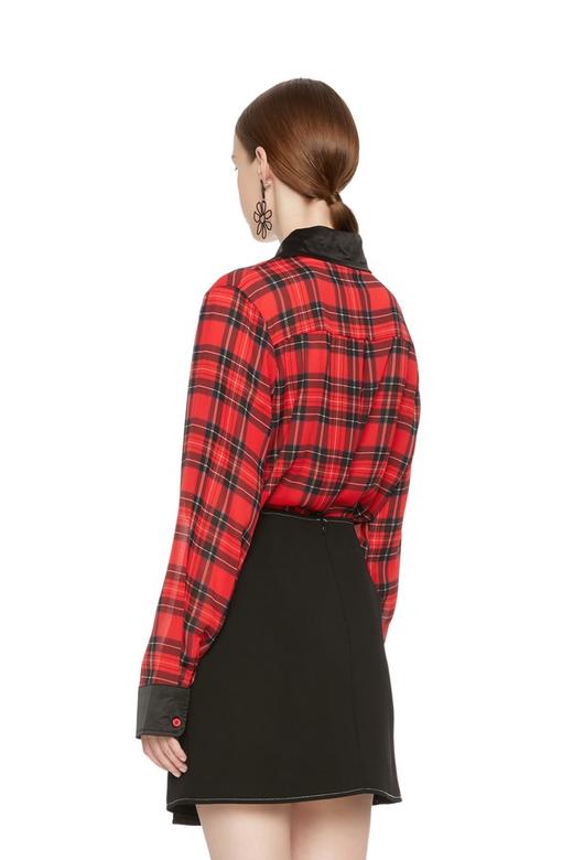 AVA 英伦风格纹翻领衬衣 5981 商品图4