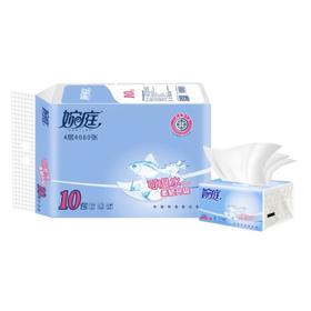 婉庭干湿两用抽纸10连包 10提/件