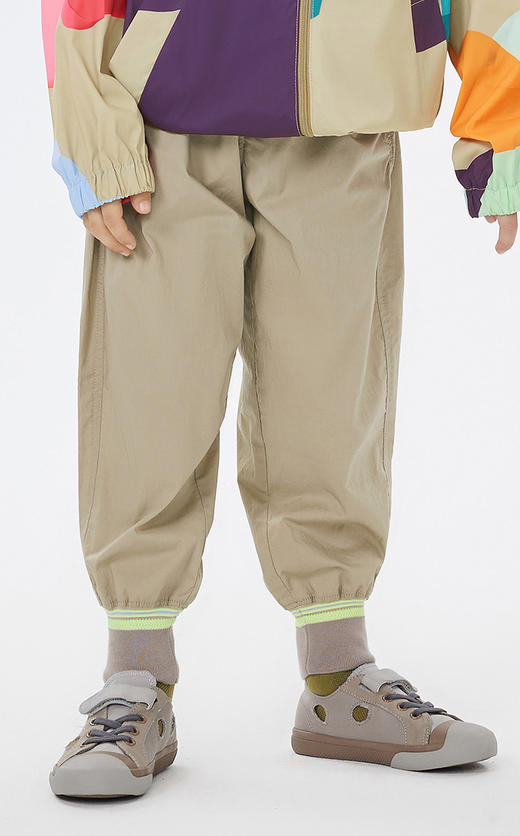 jnby  23年春款  弹力府绸束脚长裤  1N3E12790 商品图4