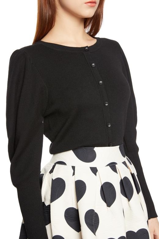 AVA 设计感衣袖开衫毛衣 5661 商品图2