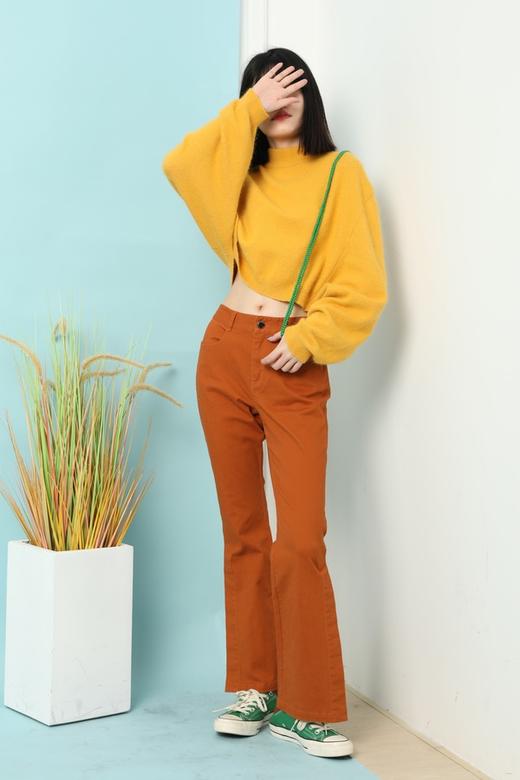 EMC亿美丞 黄色蝙蝠袖短毛衣 4999 商品图1