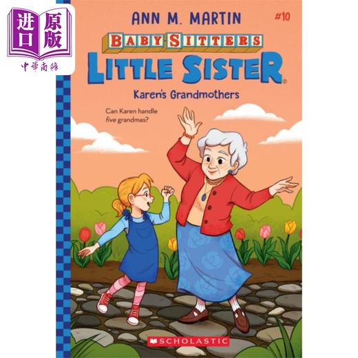 【中商原版】姆俱乐部之小保姆 第10卷 Karens Grandmothers  Baby sitters Little Sister 10 英文原版 Ann M Martin 商品图0