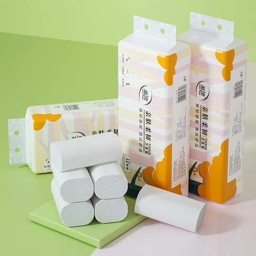 蓝漂Lam pure 白色扁卷12卷装LP-23808 商品图3