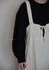 （4折）FRANCESCA卡其白黑色圆领上衣 商品缩略图2