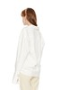 AVA 褶裥V领白色上衣 4115 商品缩略图1