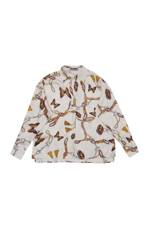 OCTAVIA 具象印花复古衬衫 5453 商品图4