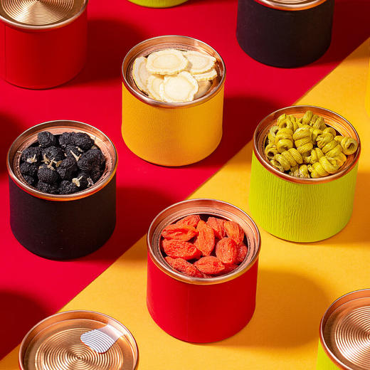 【中秋礼盒】神农金康 西洋参黑枸杞石斛四拼礼盒新中式滋补礼 原生态真滋补 喝护家人健康 商品图2