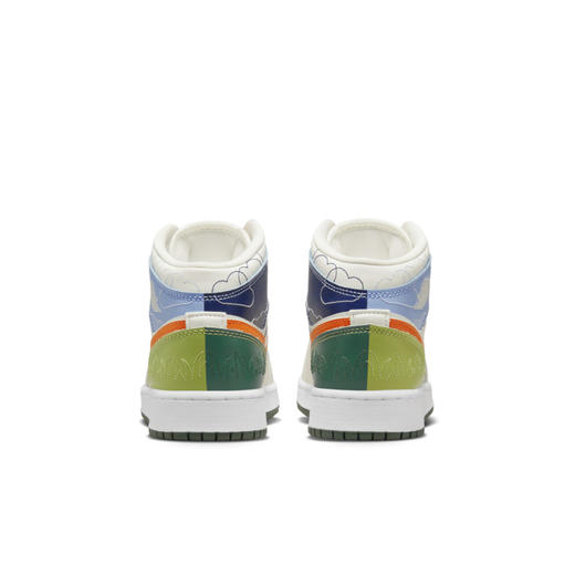 Air Jordan 1 Mid SE (GS) 大童运动童鞋 DX2462 商品图4