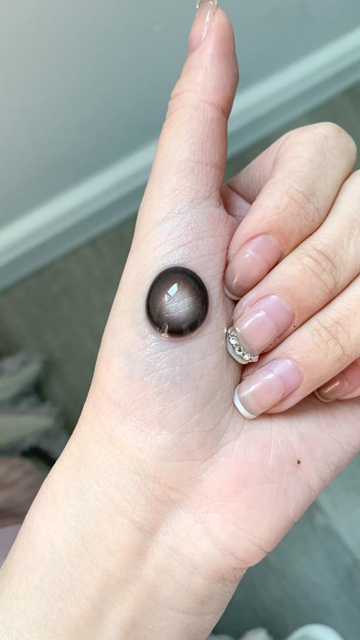 【大直径】PAPADOX-土乌漆嘛黑-14.5mm【半年抛 0-800度 无525/575】着色13.9mm 商品图6