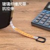 得力皮卷尺50米测量软皮尺8219防水纤维卷尺建筑工地装修测绘手拉伸缩尺耐用耐磨塑料工业测量皮尺 商品缩略图3