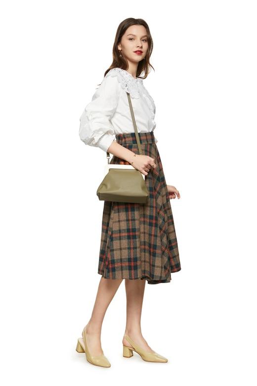 HAYES 灯笼袖花边领上衣 5958 商品图3