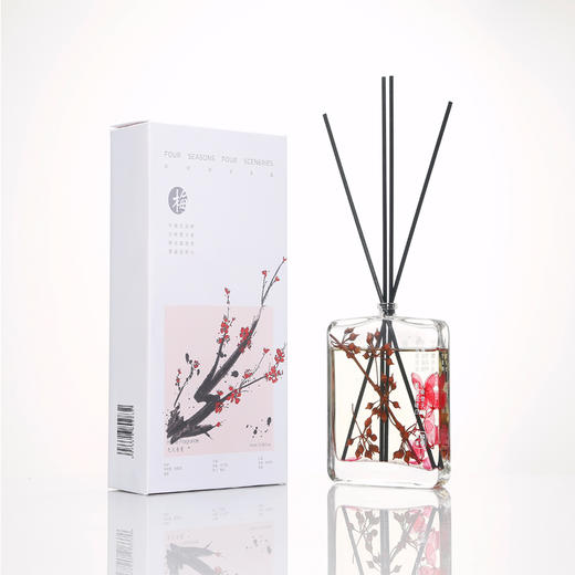 璐璐馨-梅兰竹菊无火香氛100ml 礼盒装 商品图1