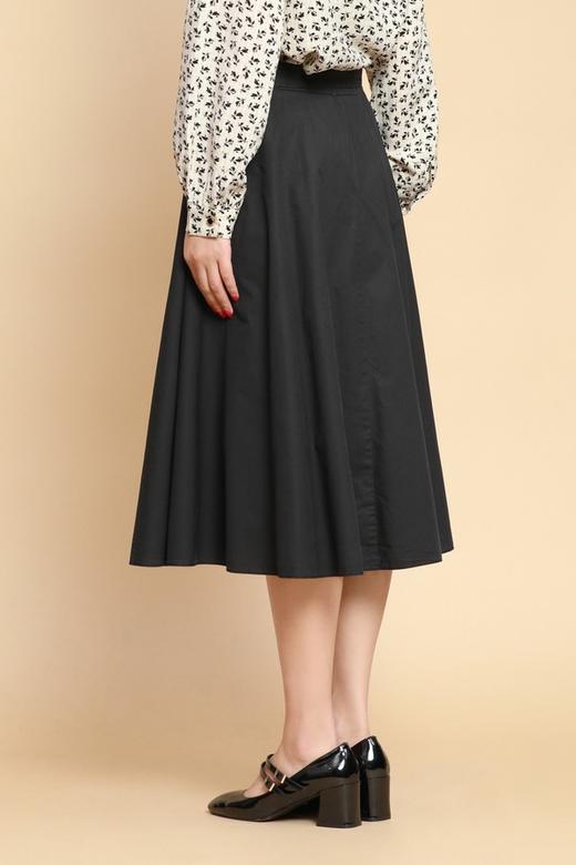 SINGLY 黑色复古A字裙 1193 商品图2