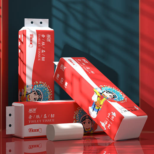 蓝漂Lam pure 本色扁卷12卷LP-30141 商品图2