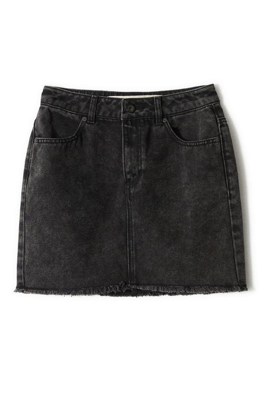 JUCY JUDY 毛边装饰包臀牛仔裙 1235 商品图3