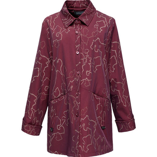 通勤百搭，舒适小翻领衬衫外套QYM-182301-Y 商品图4