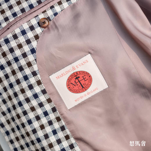 「爱好者直选20款」Marling & Evans 羊毛蚕丝/羊毛亚麻/毛丝麻/强捻羊毛/羔羊毛全麻衬单西 商品图8