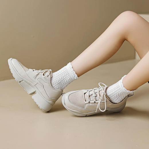 真皮百搭小白鞋，里外全皮运动休闲鞋MLD-AC1135 商品图7