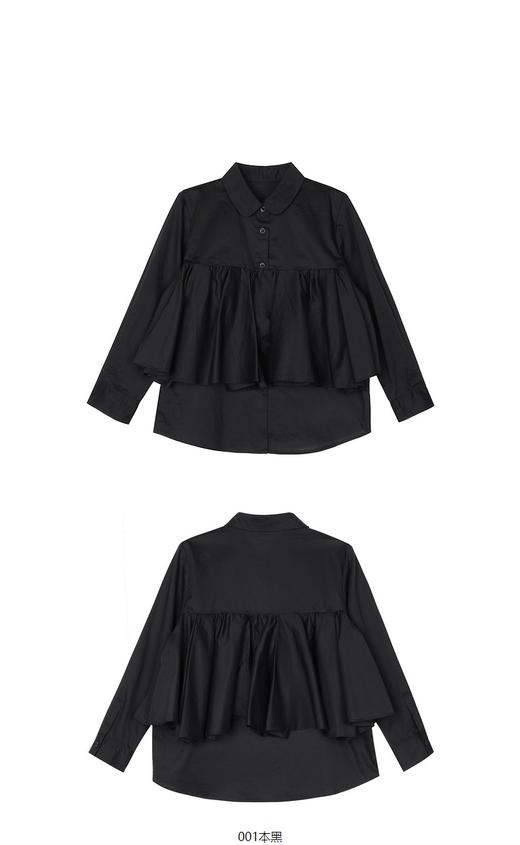 jnby  23年春款  轻薄细腻棉质长袖衬衣  1N3211190 商品图10