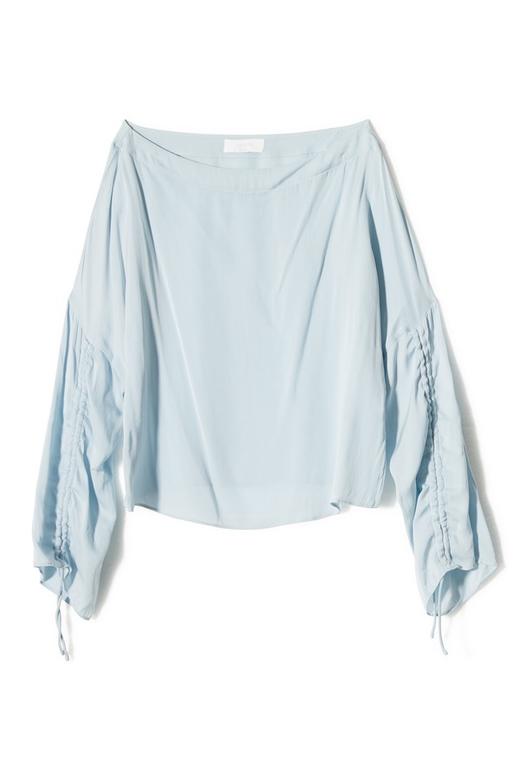 JEMO DRESSING 系带衣袖一字肩上衣 5166 商品图4