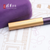 清华英文铝合金紫金旋转签字笔 商品缩略图2